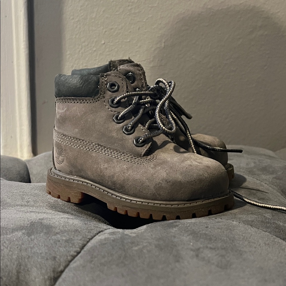 Timberland Kids Olive green Boots